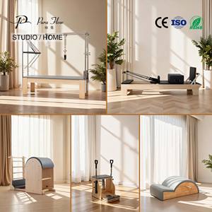 Ensemble d'équipement pour <span class=keywords><strong>studio</strong></span> de Pilates, Reformer de Pilates pour exercices de fitness, équipement de yoga, ensemble Pilates cinq pièces - Product Image 2
