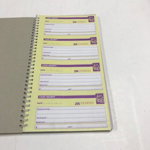 2024 vente chaude argent loyer reçu deux parties autocopiant papier selle cousue avec agrafes fantaisie et carton <span class=keywords><strong>bien</strong></span> réservé - Product Image 3