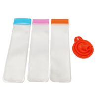 Sac d'emballage pour glace à Double paroi hermétique, anti-fuite, 10 pièces, pour la congélation des tubes