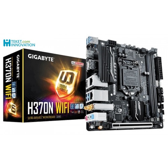 Gigabyte H370N WIFI Mini-ITX Motherboard 8th Gen Intel Core LGA1151 CPU I3 I5 I7 H370 Chipset Dual GbE LAN 4 SATA RAID TPM