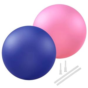 Pelota de <span class=keywords><strong>Pilates</strong></span>, Ideal para Ejercicios de Fisioterapia, Yoga, Ejercicios de Core, Equipo de Entrenamiento de Barra de Goma para Mujeres, Hombres, Niños y Bebés - Product Image 3