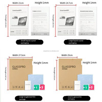 Protecteur d'écran personnalisé OEM haute transparence, mat, verre trempé bleu pour macbook M3 M2 Air Pro Retina Touch bar 16-11 pouces