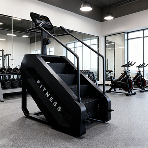 業務用多機能クライミングマシン 大型フィットネス機器 ステップマシン 有酸素運動モデル ZF-9700 ジムクラブ向け - Product Image 1