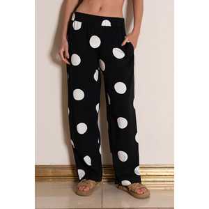 Conjunto de Pijama para Mujer Belmando, con Bolsillos, Transpirable, Cómodo, Modal y Spandex, Cintura Elástica, Estampado de Animales de Dibujos Animados, 2 Piezas - Product Image 4