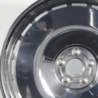 Jantes SRD personnalisées 5x114.3 argentées de 15 à 30 pouces, jantes en aluminium forgé polies pour Mercedes Lincoln