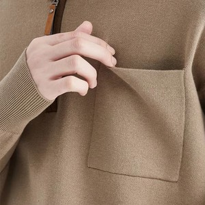 Jersey de Jacquard para hombre, Jersey de punto, Polo de invierno, diseñador, suéteres de punto - Product Image 6