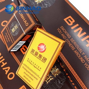 Tùy chỉnh in ấn giấy hộp xì gà 166*90 mét Kích thước góc vuông hình dạng thuốc lá bên trong gói thuốc lá bao bì - Product Image 5