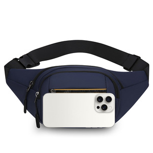 Multifunctional Running Waist Bag For Men And Women Military Green Oxford Cloth Sport Chest Bag Single Shoulder Crossbody Bag - Product Image 4