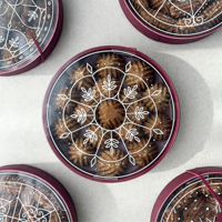 Boîte en cuir de luxe pour pâtisseries et chocolats, avec fenêtre transparente en acrylique, personnalisable pour dattes, baklavas, desserts, biscuits – Emballage cadeau