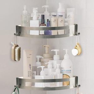 Étagère <span class=keywords><strong>de</strong></span> douche <span class=keywords><strong>de</strong></span> salle <span class=keywords><strong>de</strong></span> bain moderne polie et Caddy en acier inoxydable 304 chromé - Product Image 4