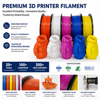 Filaments d'impression 3D de haute qualité en gros, 1 kg, PETG, TPU, ABS, tiges en plastique, accessoires pour imprimantes 3D pour Bambu Lab