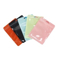 Sacs en Mylar à fond carré, imprimés sur mesure, en plastique BOPP, avec fermeture éclair, scellés sur 3 côtés, refermables, résistants à l'humidité, pour sushis, aliments en conserve