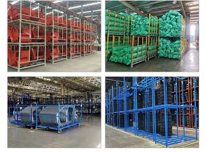 פלדה החובה כבדה אחסון צמיג אבקת מצופה מתכת ערמה פוסט נייד מתכת לוח מזרן - Product Image 6