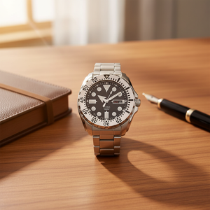 Reloj para Hombre No. Reloj Mecánico Automático 5 Red Tooth Water Ghost, Reloj Deportivo de Moda Resistente al Agua con Movimiento 4R36 - Product Image 5