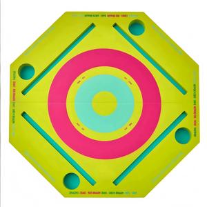 Alfombra Flotante de Lujo para Mahjong, Póker y Piscina, Mesa de Mahjong Plegable con Ranuras y Portavasos, Bandeja de Espuma EVA Impermeable - Product Image 1