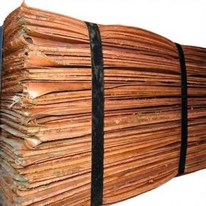 Approvisionnement en cathodes de cuivre en coupes, qualité AA 99,99%, origine Zambie, 2,5 MT palettisées -20% moins que le prix LME - Product Image 1