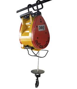 Ce אישורים גבוהה מהירות הרמה 300 ק "ג 30 מ 'חוט חבל יחיד שלב שלט רחוק מתיחה חשמלי מנוף מנוף - Product Image 4