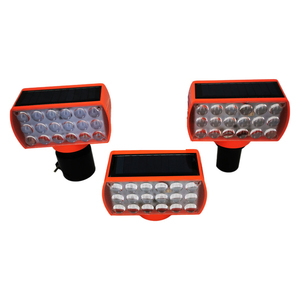 Feux de signalisation à barricade d'urgence à LED solaire - Product Image 2