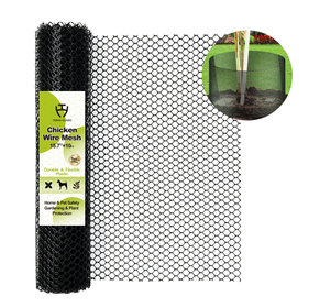 Filet en plastique flexible multi-usages en HDPE-Coupe facile, durable pour le jardin, les clôtures et le support des plantes - Product Image 1