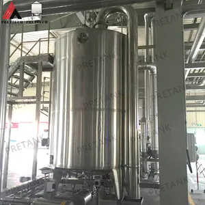 10M3 20M3 30M3 50M3 60M3 Sanitary Stainless Steel Beverage Juice Milk Vertical With Filter System Storage Tank