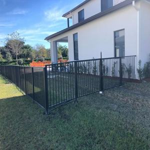 Kit <span class=keywords><strong>de</strong></span> clôture <span class=keywords><strong>de</strong></span> piscine modulaire à assembler soi-même, sections en alliage d'aluminium, portable, barrière d'isolation temporaire pour <span class=keywords><strong>jardin</strong></span>, robuste, 8 pieds - Product Image 4