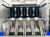 Machine à laver automatique pour bouteilles d'eau en plastique de 19 litres, 20 litres, 5 gallons, jarre, seau, baril
