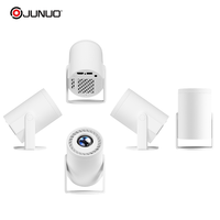 Mini projecteur JUNUO Turn 1, 200 lumens ANSI, 720P, 1+8 Go, Android 14, portable pour usage domestique, haut-parleurs intégrés, prise en charge 4K