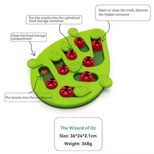 Zihinsel stimülasyon ve yavaş besleme için yeni interaktif köpek kedi tedavi bulmaca çevre dostu oyuncak - Product Image 3