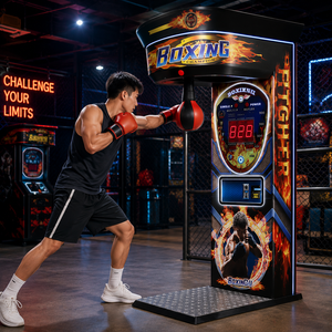 Customized Wholesale of Coin-operated Boxing <b>Machines</b> for Indoor <b>Amusement</b> Parks Street Arcade Sports Boxing <b>Machine</b> Prizes - Product Image 2