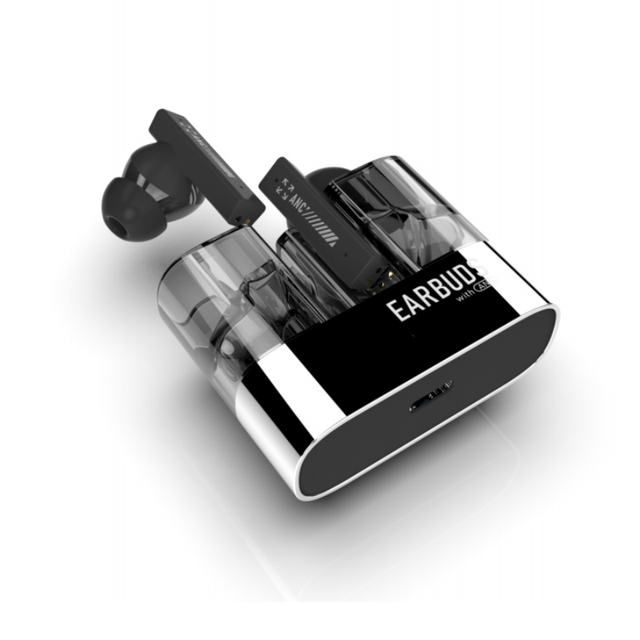 TWS Enc Noise Cancelling Ear Phone Handsfree True Wireless Earbuds Stereo Mini Headphones Earphone Active Noise Cancelling