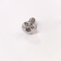 Prix d'usine pour les boulons à tête boutonnée en titane CNC M8x20mm, boulons à disque en titane pour moto