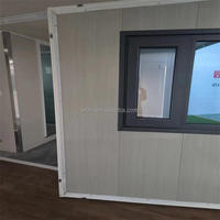 Bungalow de cabine portable de plage préfabriqué modulaire minuscule préfabriqué préfabriqué bricolage kit de maisons casas prefabricadas maison en conteneur