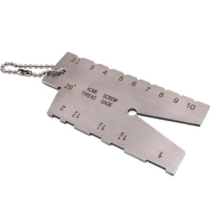 Stainless Steel Screw <b>Thread</b> Cutting Angle Gauge Gauge Measuring <b>Tool</b> Welding Inspection Ruler 29 Degree ACME Screw <b>Thread</b> Gauge - Product Image 1