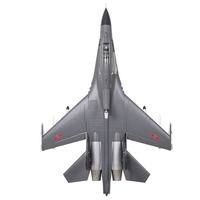 Avion RC FMS EDFJet 70mm Twin EDF J-11 PNP, avion de combat télécommandé, avion RC professionnel, Vigorous Dragon