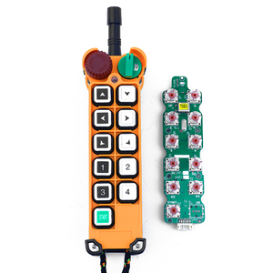 Télécommande radio sans fil F24-10S pour grue industrielle, camion-pompe, palan, équipement étanche et antichoc pour pompe à béton - Product Image 1