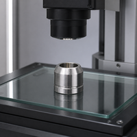 Embout de compression à cône unique en acier inoxydable usiné CNC suisse sur mesure pour assemblages de compression de sondes d'instruments