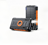 Sac de charge solaire grande capacité 20000mAh 35W avec interfaces Type-C intégrées, matériau ABS, charge rapide, prise universelle