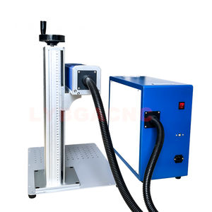 Máquina de marcado láser de fibra de tipo dividido LY Max Raycus marca láser para acero inoxidable plástico PVC Metal grabado 20W 30W 50W - Product Image 3