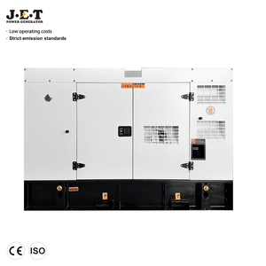 เครื่องกำเนิดไฟฟ้าเงียบยี่ห้อ Perkin รุ่น 20Kw พร้อมระบบสตาร์ทอัตโนมัติขนาดใหญ่ 50/60HZ 25Kva แรงดันไฟฟ้า 230V/240V รุ่น JTP-20GF เครื่องยนต์ JTP-20GF - Product Image 1