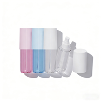 Flacons cosmétiques transparents personnalisés de 50 ml, 80 ml, 120 ml, 150 ml, avec grand bouchon, vaporisateurs de parfum pour produits de parfumerie et de soin de la peau