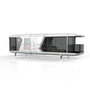 Capsule House case d'albergo capsula spaziale veicolo spaziale prefabbricato altro spazio contenitore moderno prefabbricato - Product Image 6