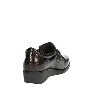 Mocasines Cinzia Soft para Mujer, Zapatos Cómodos de Piel Marrón Sin Cordones - Product Image 2