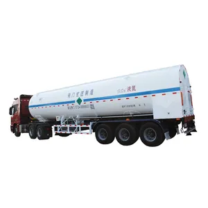 liquid nitrogen oxygen semi trailer transport tank for LOX LIN LAR LCO2 LC2H4 LC2H6