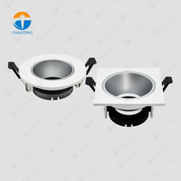 Boîtier de Downlight de 3 Pouces 2 AR111 Lumière Encastrée Noir Blanc Douille GU10