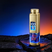 Briquet électronique intelligent hybride essence-électrique en métal, vente en gros d'usine, briquets au kérosène à charge rapide Type-C
