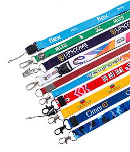 Custom Sublimation Belt Wrist Polyester Keychain Rope Imprinted Logo for Motorcycle & Car Keys Promotional Lanyards