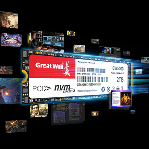 Твердотельный накопитель Great Wall GW5000 NVMe PCIe4.0, 2 ТБ, 3D NAND Flash, Micron SK Hynix Kioxia, высокая скорость чтения и записи для внутреннего использования в ПК - Product Image 2