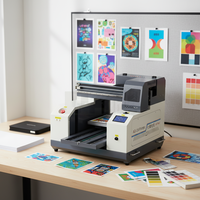 Impresora UV Plana Automática A3 con Cabezales Dobles TX800 XP600 para Impresión en Materiales Flexibles y de Carcasa de Huevo, como Fundas de Teléfono