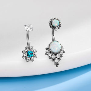 مجوهرات خارقة السرة للأطفال من التيتانيوم الأوبال الداخلي F136 لحفلات الزفاف بالجملة - Product Image 1