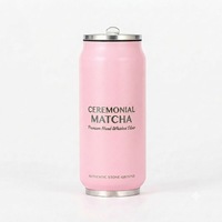Botol Termos Stainless Steel Desain OEM untuk Minuman Cola, Matcha, dan Lainnya, Cocok untuk Perjalanan dan Olahraga, Harga Grosir